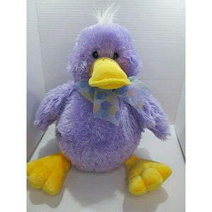 purple duck stuffed animal
